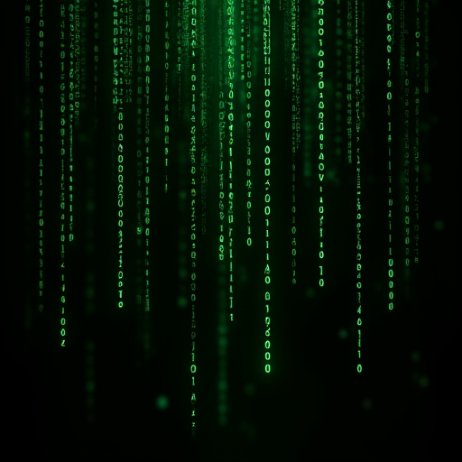 Bold pixel art text 'EVERYTHING.' with '(all of it)' subtitle in mixed amber and green