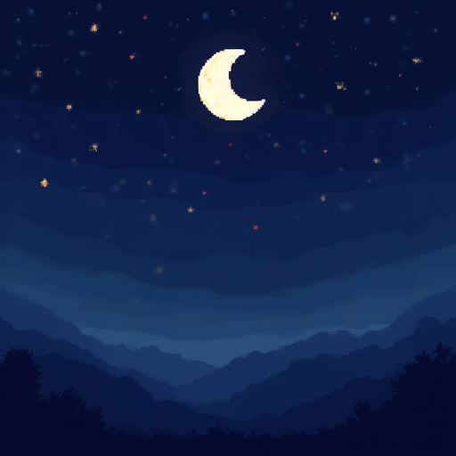 Green pixel art loading bar stuck at 47% with dust particles, happy slug waiting peacefully